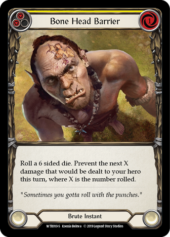 Bone Head Barrier [WTR010-S] Alpha Print Normal