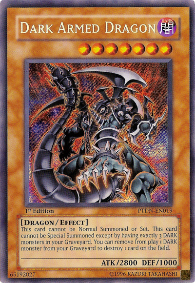 Dark Armed Dragon [PTDN-EN019] Secret Rare
