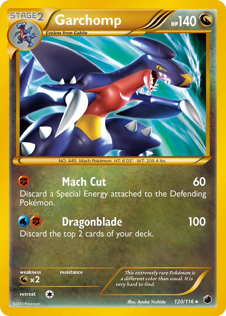 Garchomp (120/116) [Black & White: Plasma Freeze]