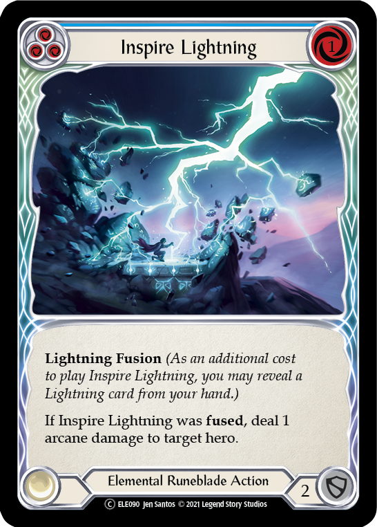 Inspire Lightning (Blue) [U-ELE090] Unlimited Normal