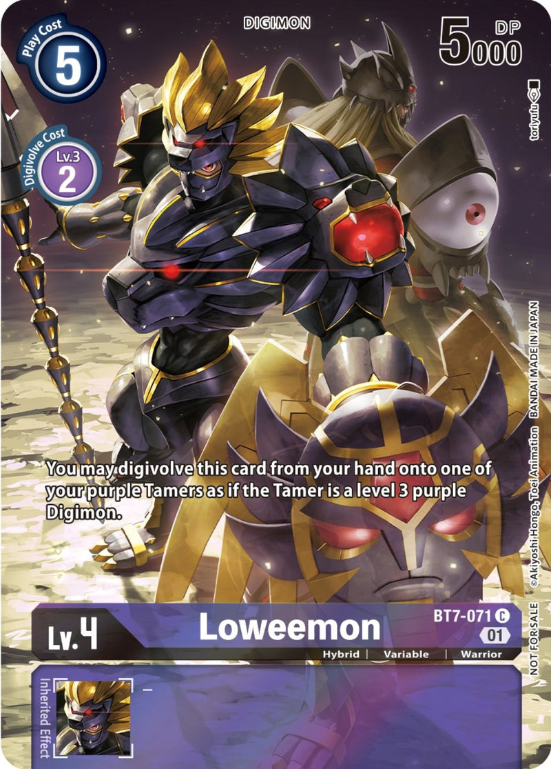 Loweemon [BT7-071] (2nd Anniversary Frontier Card) [Next Adventure Promos]