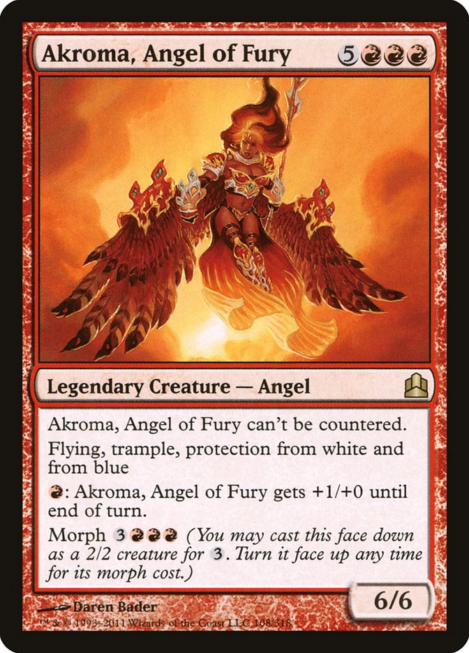 Akroma, Angel of Fury [Commander 2011]