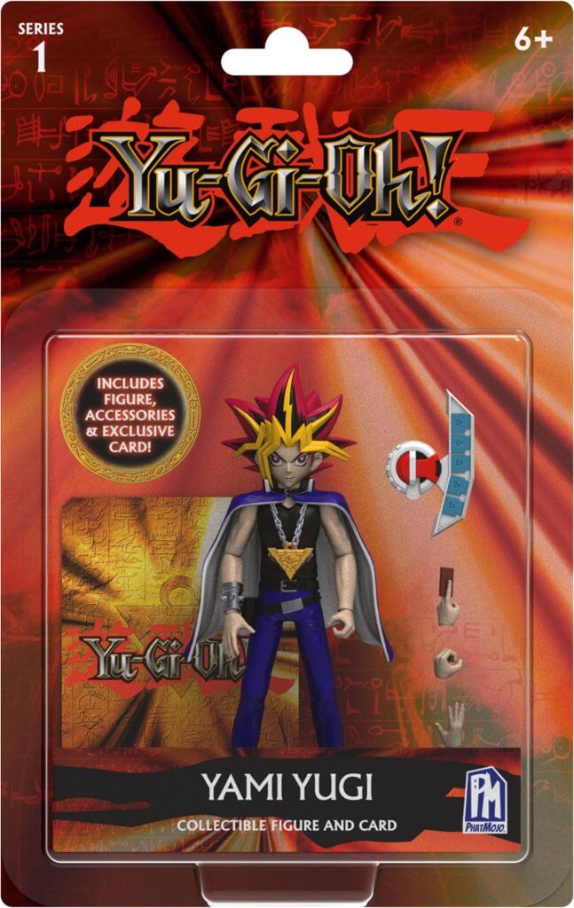 Yu-Gi-Oh! 4" Action Figures w/Accessories and Collectible Cards