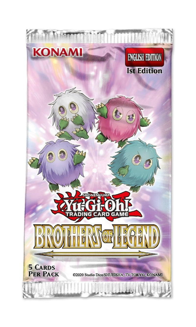 YGO Booster Pack - Brothers of Legend (1st Edition)