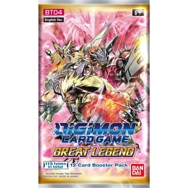 DGM Booster Pack BT04 - Great Legend