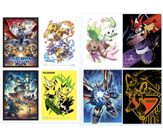 Digimon Official Sleeves 2021 & 2022
