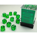 Chessex D6 Dice Set - Translucent 12mm (36 Dice)