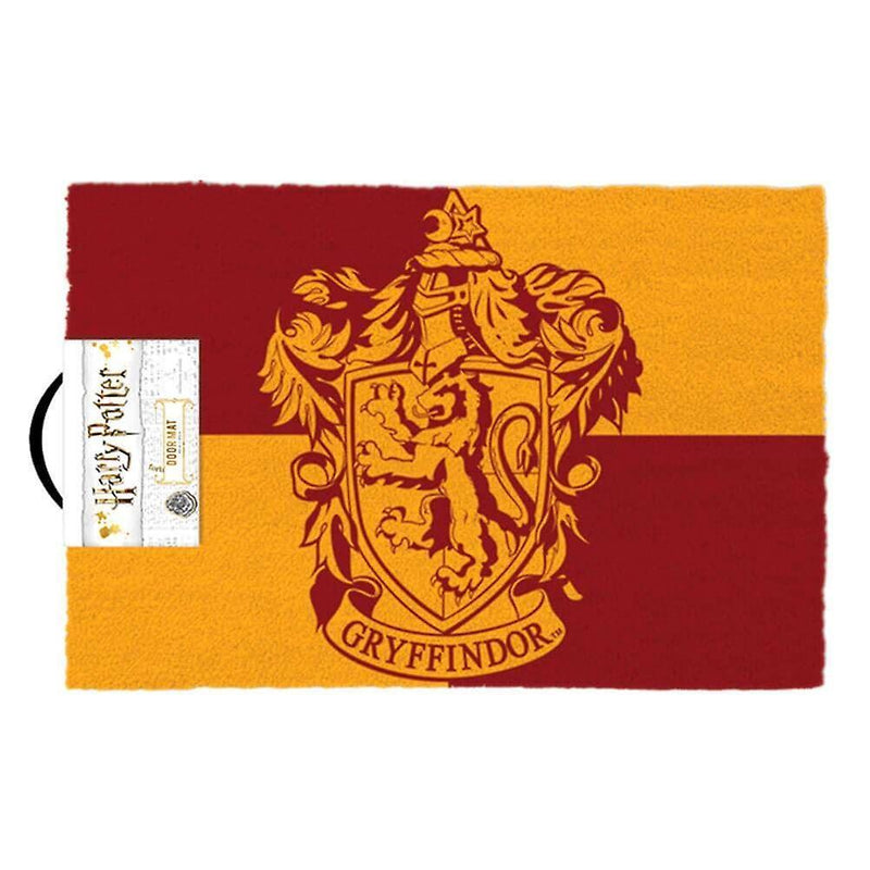 Harry Potter Licensed Doormat - House Crest (Gryffindor, Hufflepuff, Ravenclaw, Slytherin)