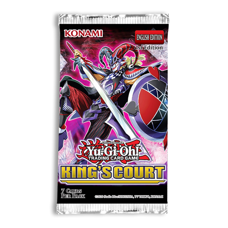 YGO Booster Pack - King's Court (1st Edition)