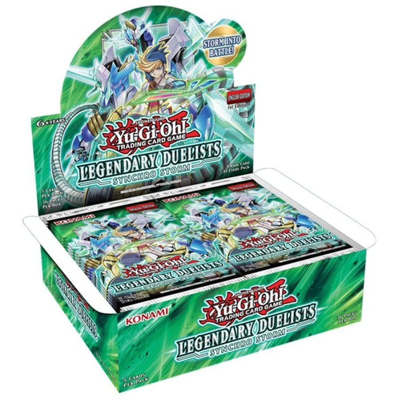 YGO Booster Box - Legendary Duelists: Synchro Storm (1st Edition)