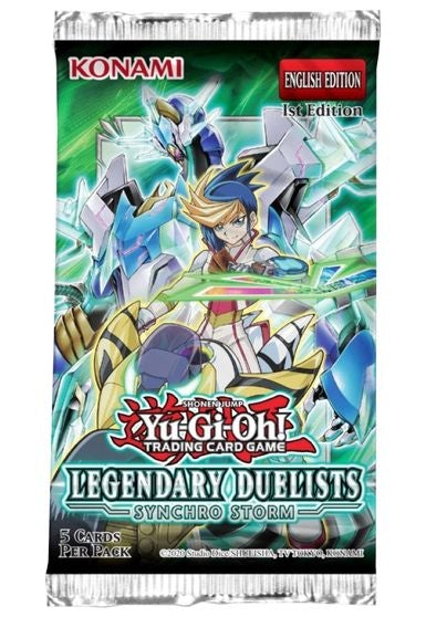 YGO Booster Pack - Legendary Duelists: Synchro Storm (1st Edition)