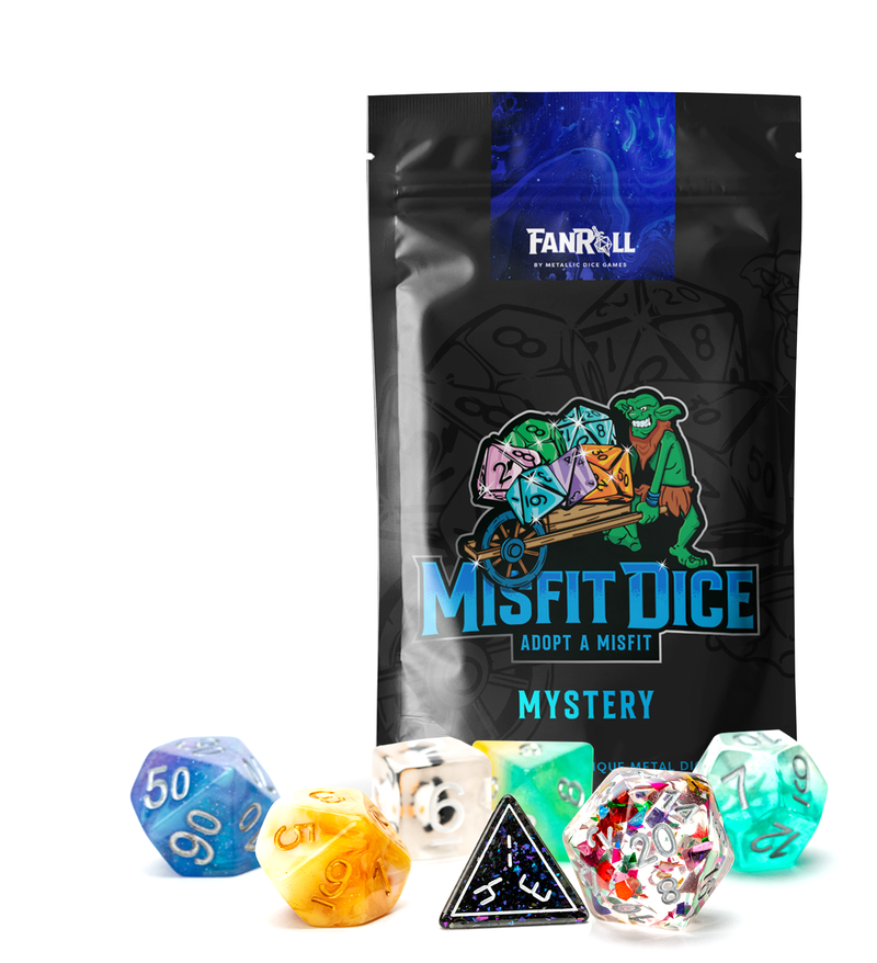 MDG Fanroll Misfit Mystery Dice Set