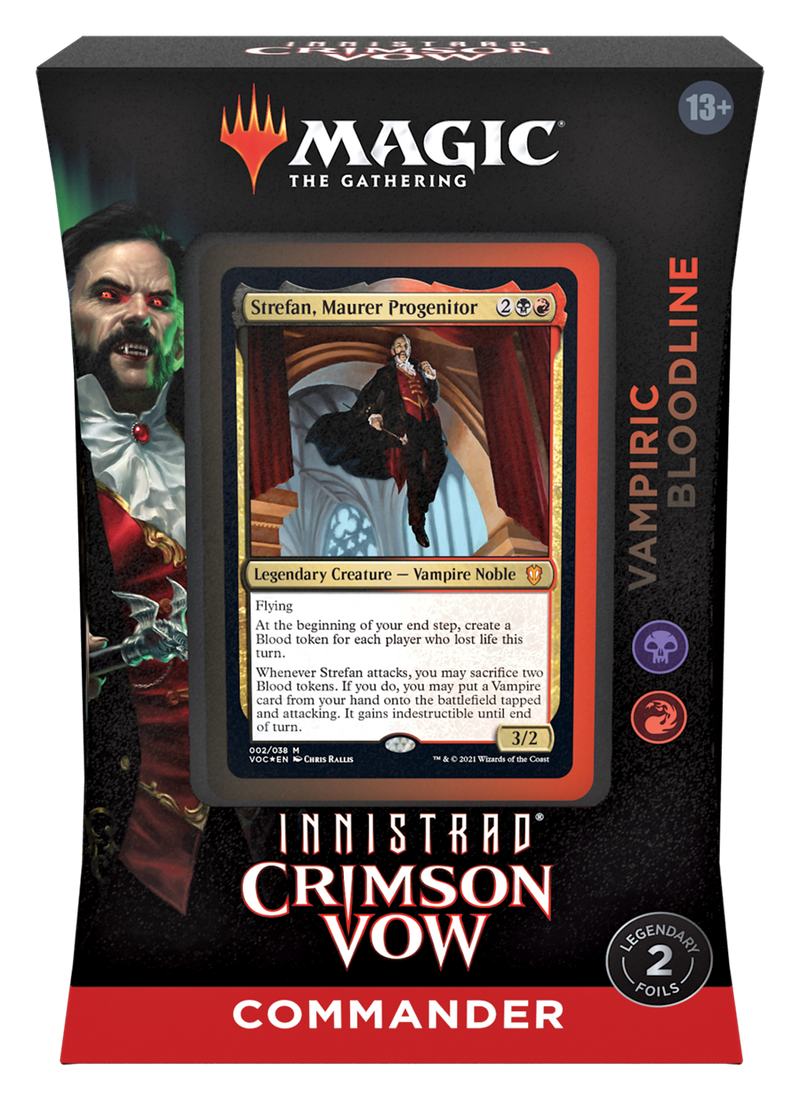 MTG Commander Deck - Innistrad: Crimson Vow (Vampiric Bloodline)