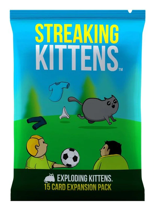 Exploding Kittens Expansion - Streaking Kittens