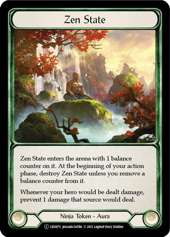 Zen State [U-CRU075-RF] Unlimited Rainbow Foil