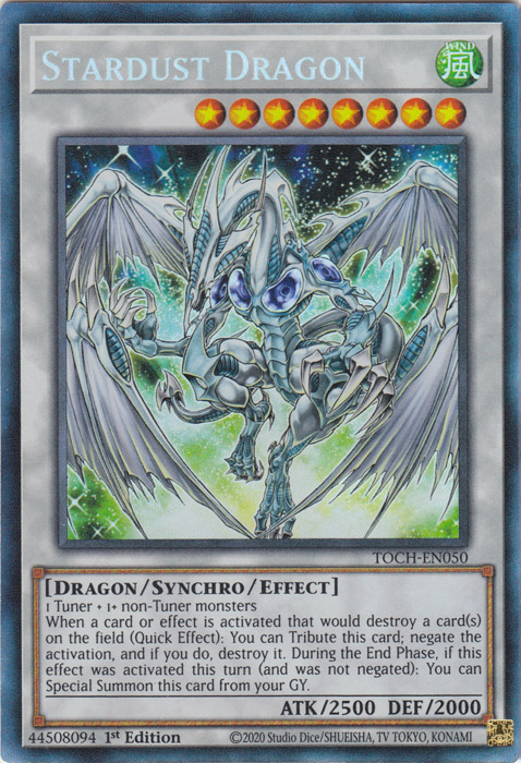 Stardust Dragon [TOCH-EN050] Collector's Rare