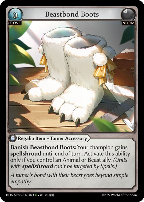 Beastbond Boots (023) [Dawn of Ashes: Alter Edition]