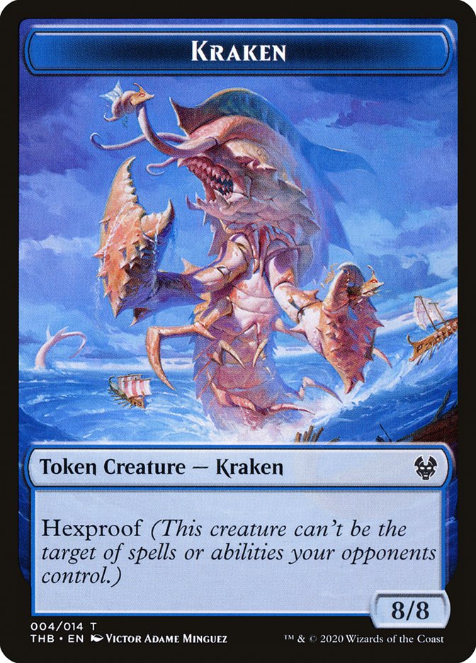 Kraken [Theros Beyond Death Tokens]