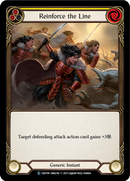 Reinforce the Line (Yellow) [U-CRU190-RF] Unlimited Rainbow Foil