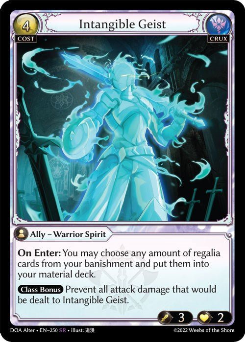 Intangible Geist (250) [Dawn of Ashes: Alter Edition]