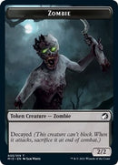 Zombie (005 MIC) // Zombie (005 MID) [Innistrad: Midnight Hunt Commander]