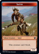 Satyr // Goblin Construct Double-sided Token [Challenger 2021 Tokens]
