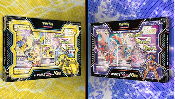 Pokemon Cards - DEOXYS VMAX & VSTAR BATTLE BOX (4 packs, Foils, Oversize  Foil & More) 