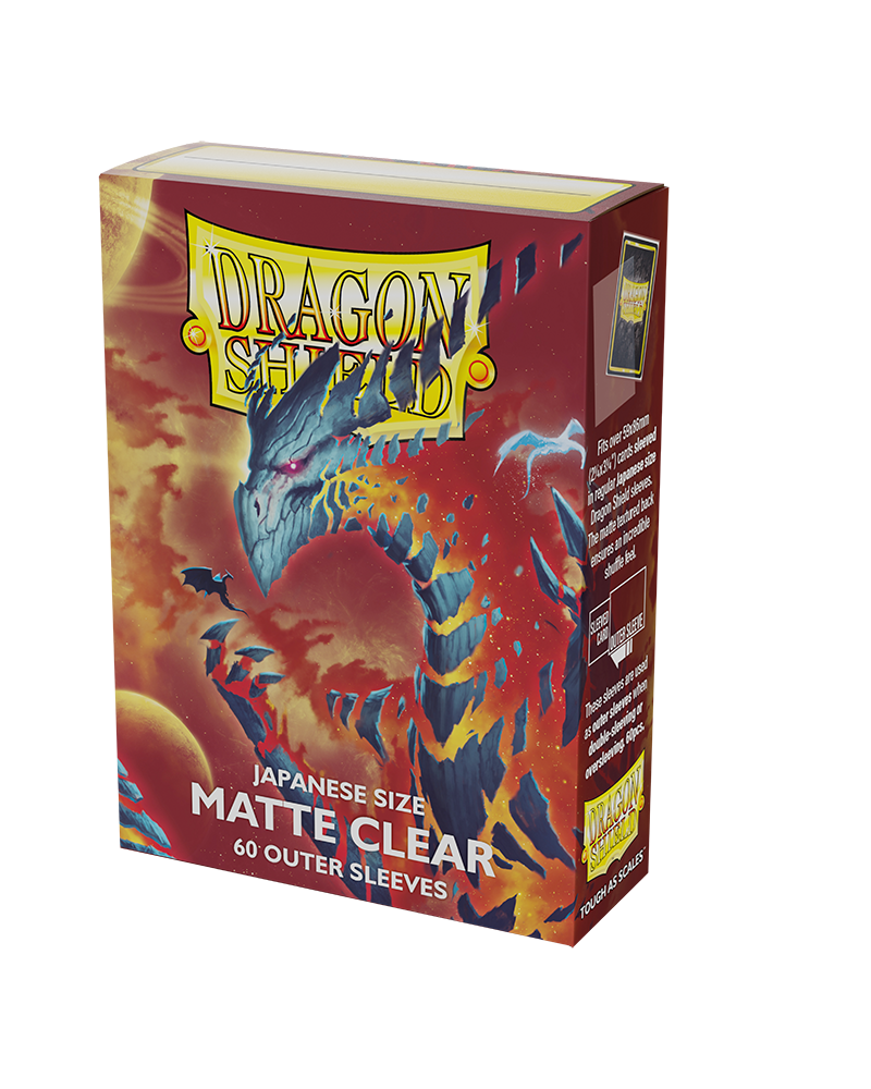 Dragon Shield Outer Sleeves Matte (japanese/ygo size)