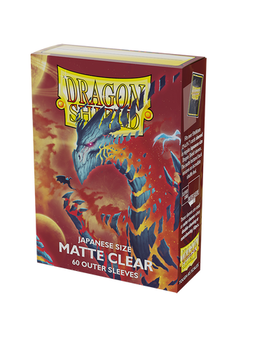 Dragon Shield Outer Sleeves Matte (japanese/ygo size)