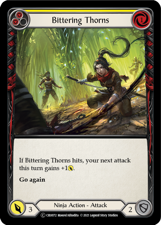 Bittering Thorns [U-CRU072-RF] Unlimited Rainbow Foil