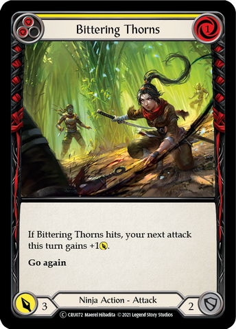 Bittering Thorns [U-CRU072-RF] Unlimited Rainbow Foil