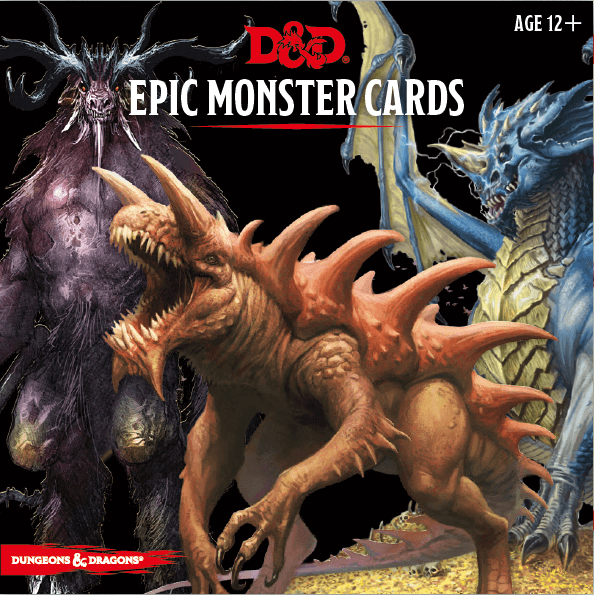 D&D Cards - Epic Monster Cards