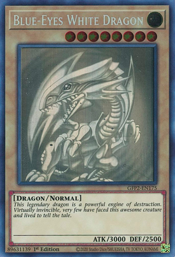 Blue-Eyes White Dragon [GFP2-EN175] Ghost Rare