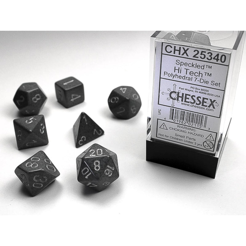 Chessex 7-Dice Set - Speckled Polyhedral