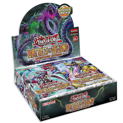 YGO Booster Box - Battles of Legend: Monstrous Revenge (1st Edition)