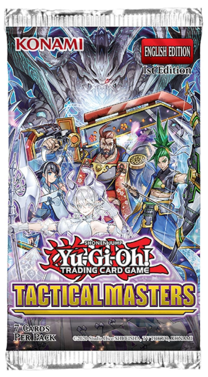 YGO Booster Pack - Tactical Masters (1st Edition)