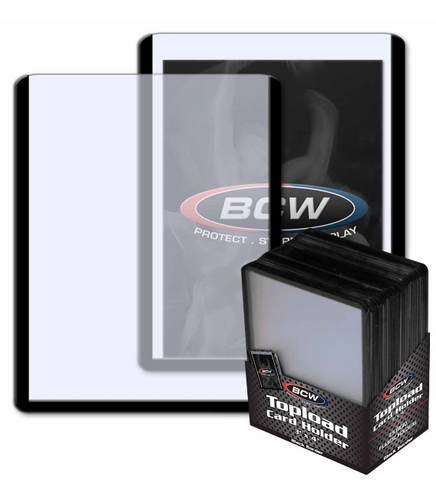 BCW Toploaders (25) Colour Border